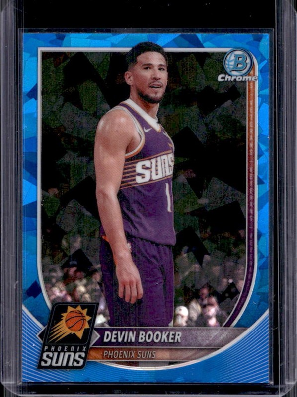 2025 Bowman Sapphire Devin Booker Chrome #BCV-124 Suns