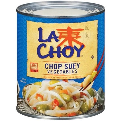 La Choy CHOP SUEY VEGETABLES Asian Cuisine 14oz (8 pack) 14 Ounce (Pack of 8) 