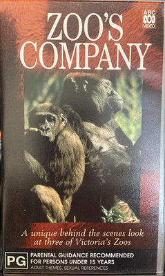 Zoo's Company VHS VIDEO TAPE (Victoria Australian zoos documentary series)