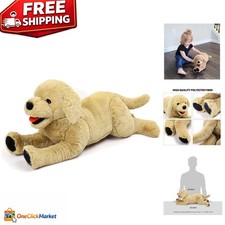 21" Floppy Golden Retriever Stuffed Animal - Ideal Gift for Kids  Dog Lovers