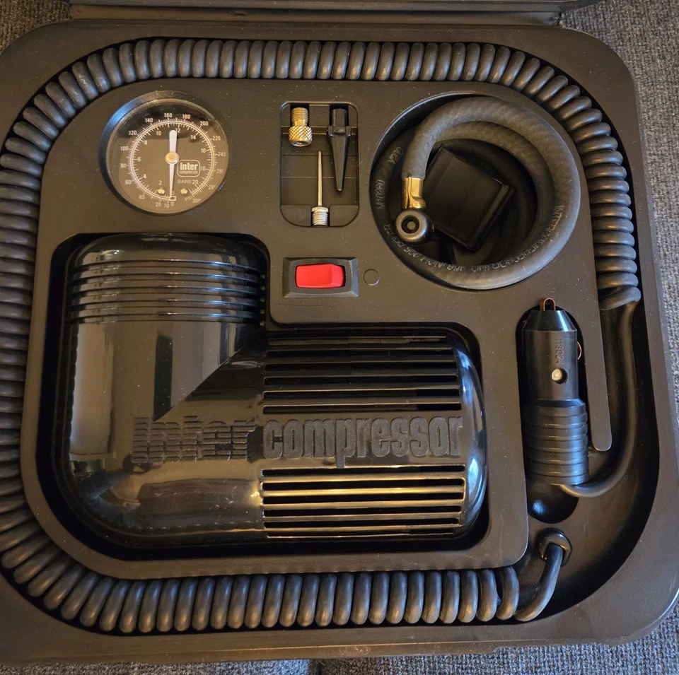 INFLADOR COMPRESOR DE AIRE NEUMÁTICO ORIGINAL PORSCHE 911 930 964 928 944 968 OEM 1985-95 Foto 2 de 4