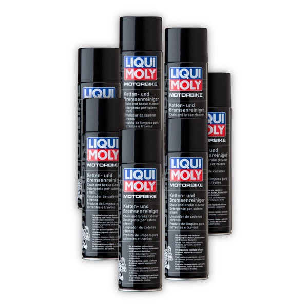 7X Motorbike Ketten- Und Bremsenreiniger Liqui Moly 1602 Kettenspray Reiniger-image