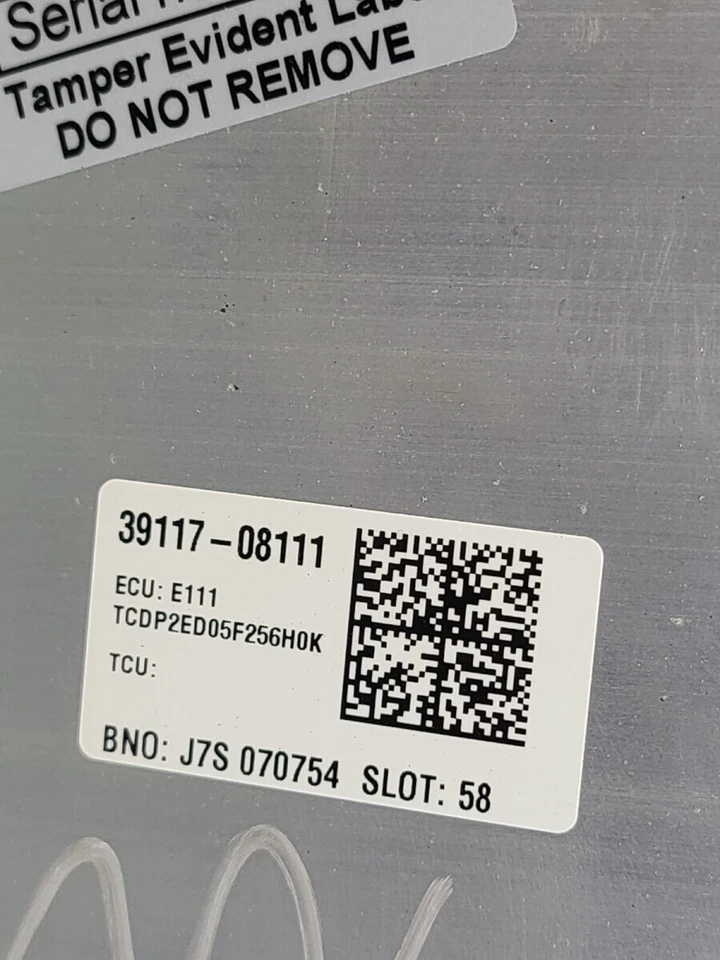 Kia ProCeed Mk3 GT ECU lock set key DME g1.5tGDI 7 SPD AUTO *636 39117-08111 - Image 2 of 4