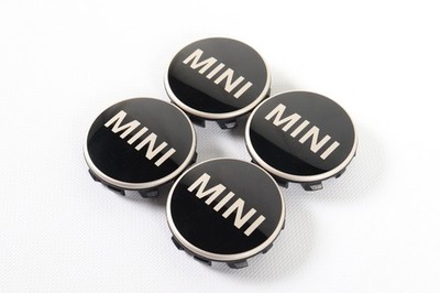 4x NEU Original Mini Nabendeckel Nabenabdeckung F54 F55 F56 F57 F60 Schwarz