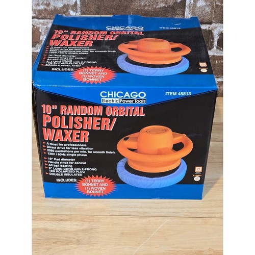 Chicago Electric Power Tools 10" Random Orbital Polisher Waxer - 45813 - Picture 5 of 5
