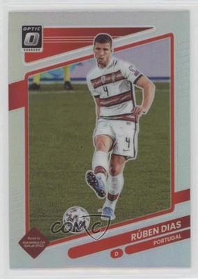 2021-22 Panini Donruss Road to Qatar Optic Holo Prizm Ruben Dias #117 0n0t