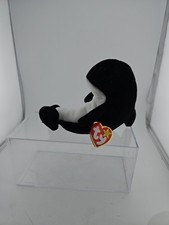 Vintage 1996 Ty Beanie Baby Waves The Orca Whale With Echo Tag Error