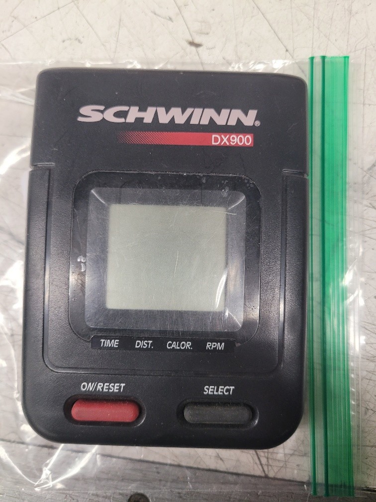 Schwinn DX900 Stationary Exercise Bike Timer Distance Calorie Computer Display