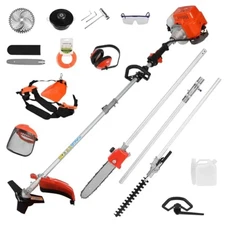 52CC 2-Cycle Gas Weed Wacker 5 in 1 String Trimmer for Lawn Care and Garden Main