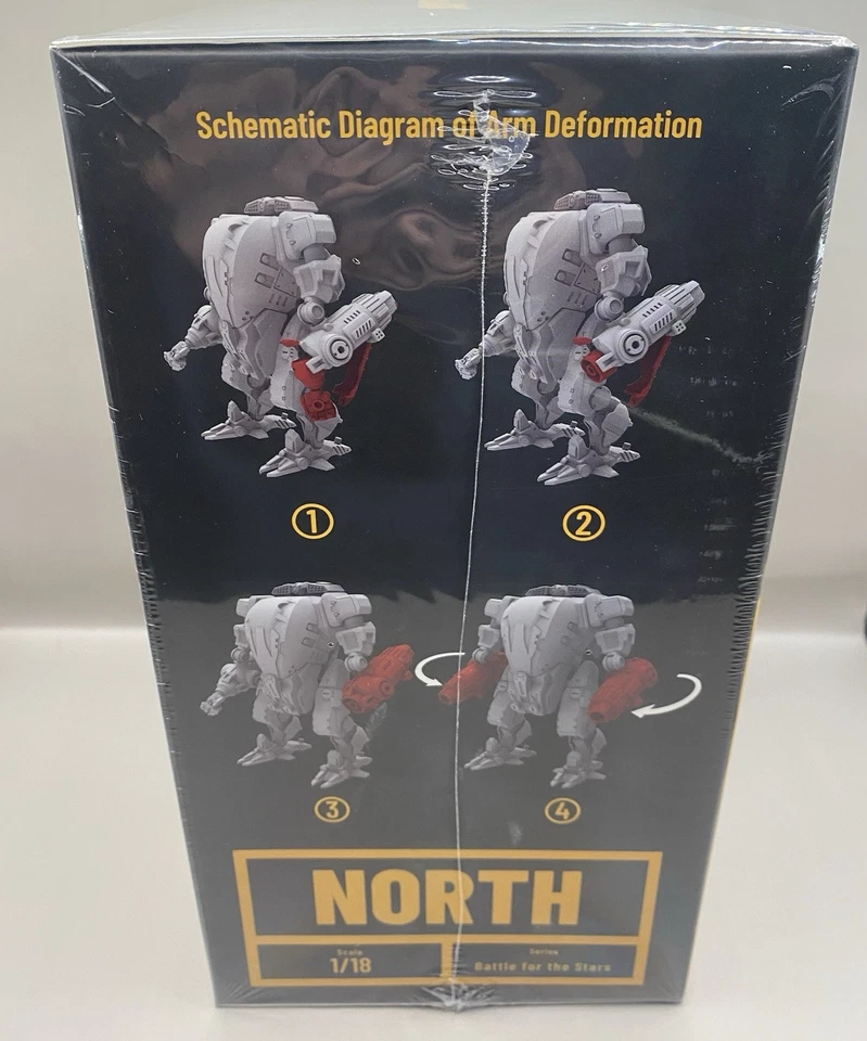 JOYTOY Battle for the Stars NORTH Firehammer Assault Mech  1/18 Scale - Image 2 of 4