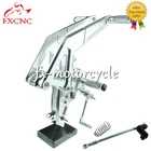 For Kawasaki Ninja 650R ER-6F ER-6N 2012-2014 FXCNC Rised Rearset Footpeg Pedals