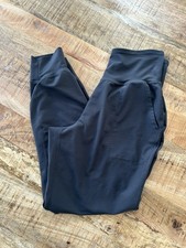 Women's Dark Green/Gray Size M Old Navy Active Powersoft High Rise Jogger