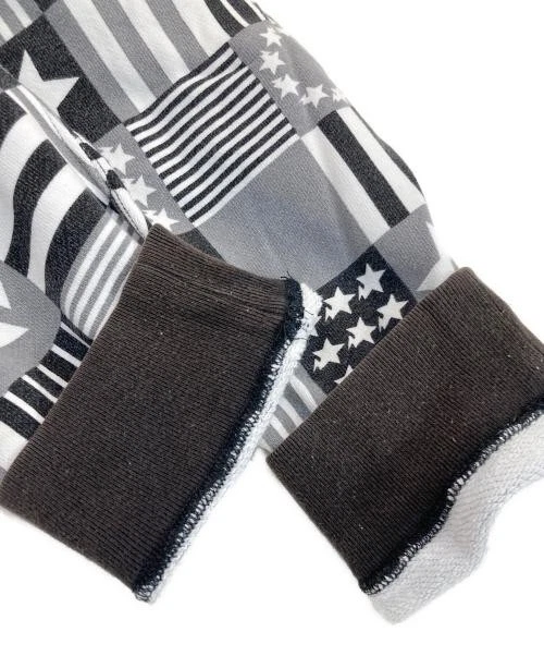 A BATHING APE (BAPE) Felpa con cappuccio e zip modello Ape AllOver usata