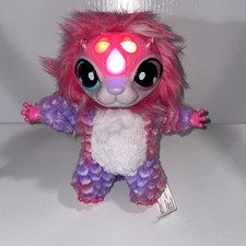 F27 Magic Mixies 7" Interactive Mixie Plush Stuffed Animal Toy Works Pink Purple