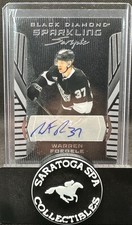 2025-26 Upper Deck Black Diamond Sparkling Scripts Warren Foegele Auto #SS-WF