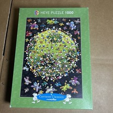 Heye 1000pc Jigsaw Puzzle Mordillo 'Football' Complete. Very good condition 
