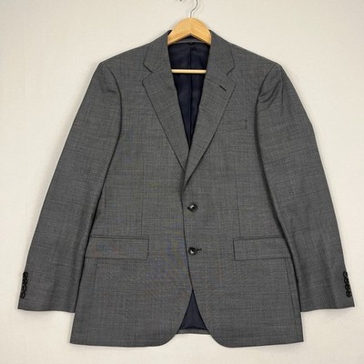 J Crew Ludlow Blazer Men 40R Classic Fit Four Season Wool Gray Suit Jacket K5139