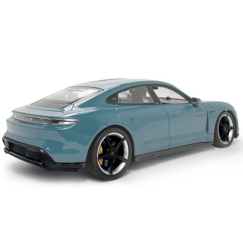 1/24 Scale Porsche Taycan Turbo S Model Car Diecast Toy Cars Collection Blue - Picture 8 of 14