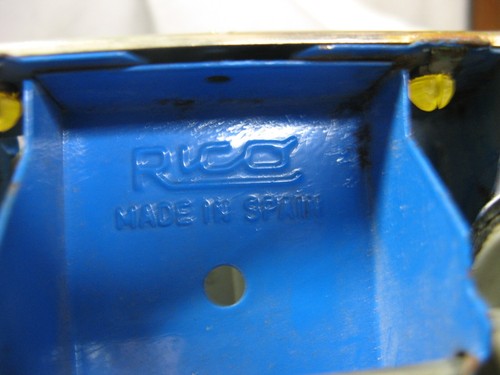 Ancien camion jouet Rico Made in Spain couleur bleu année 1970 - Imagen 9 de 13