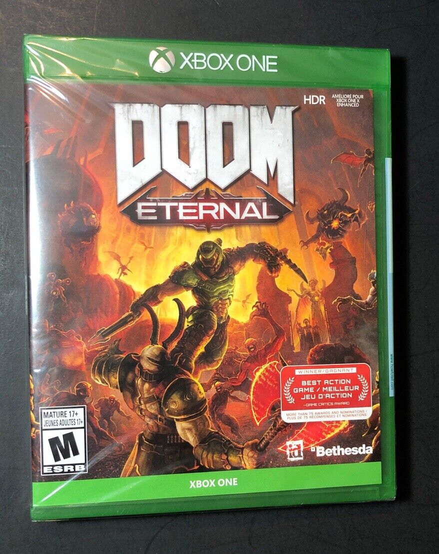  Doom: Eternal (Xbox One) : Video Games