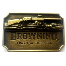 Browning Belt Buckle Western Cowboy Cowgirl Native American Hunting (BRN-01)