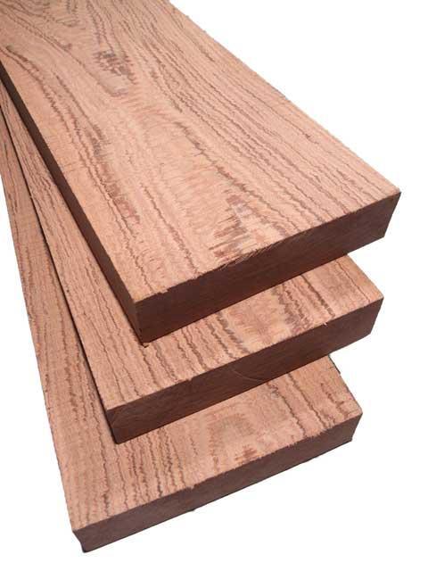Madera De Bubinga Rosa SaRaiFo 62x20cm X 56-58mm