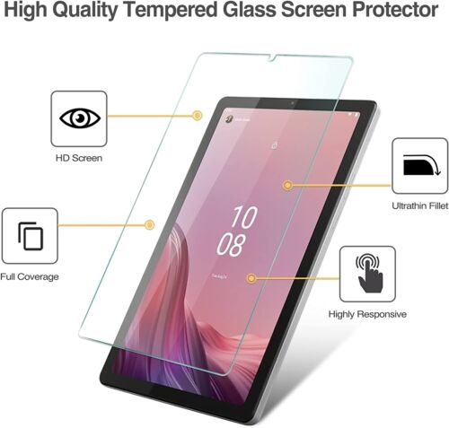 9H Tempered Glass for Lenovo Tab M8/M9/M10/M11/P11/P12/K11/K10 Screen Protector - Picture 2 of 10