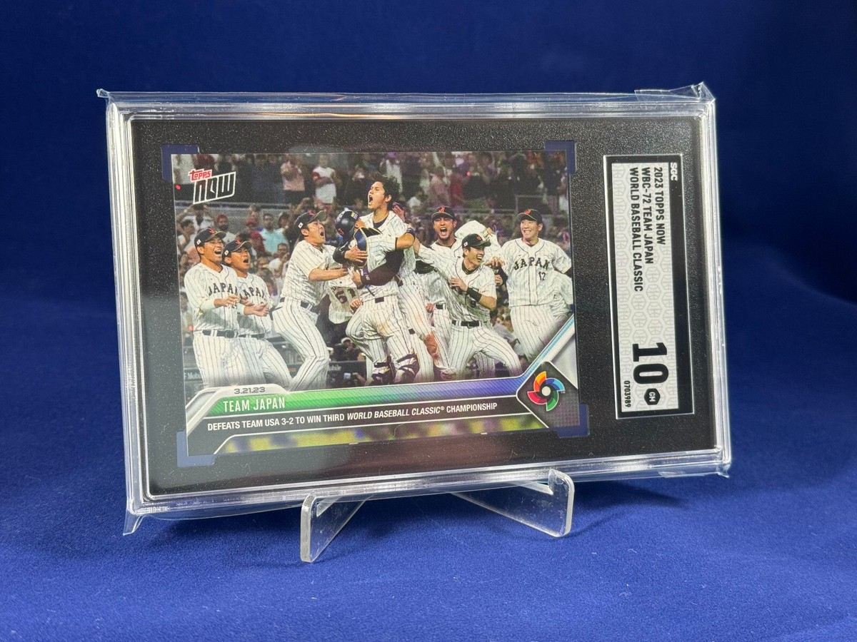 2023 Topps Now WBC72 Team Japan red 10シリ 2023 Topps Now WBC72 Team Japan red