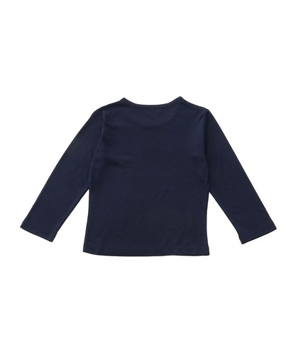 Funkrafts Navy Blue Bear Printed Cotton Night Suit/Sleepwear for Unisex Kids - Picture 3 of 9