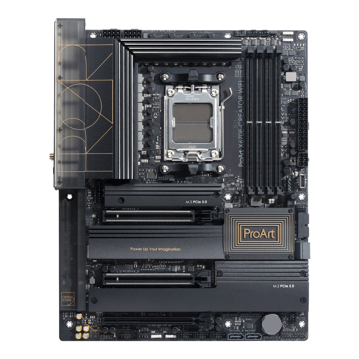 【中古】ASUS ProArt X670E-CREATOR WIFI ASUS ProArt X670E-Creator WiFi 6E MB Socket AM5 (LGA 1718) ryzen