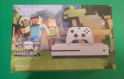 Microsoft Xbox One S Minecraft Favorites Bundle 500GB Game Console - White - Picture 6 of 9