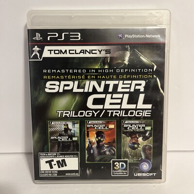 Tom Clancy's Splinter Cell Trilogy PlayStation 3 PS3 CIB Complete