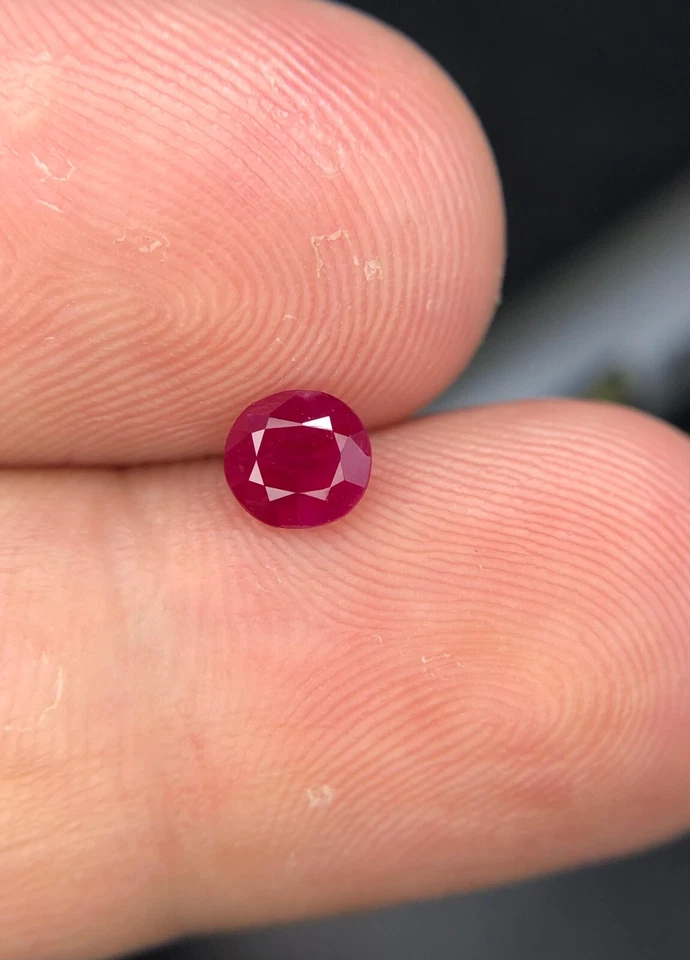 0.85 Ct Natural Untreat ruby Pinkish Red Color Oval Shape Gem's From Afghanistan - Image 3 of 4