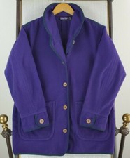 VTG Rare 01 USA PATAGONIA Size 8 Medium Womens Chore Barn Jacket Coat Fleece