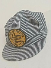 Rosenberg Railroad Museum CHILD Train Conductor's HAT Fort Bend County Souvenir