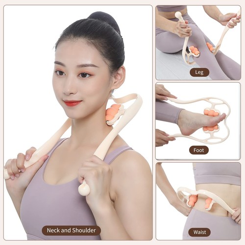 Neck Massager, Rolling and Pressure Point Massage for Pain Relief Deep Tissue - Picture 3 of 7
