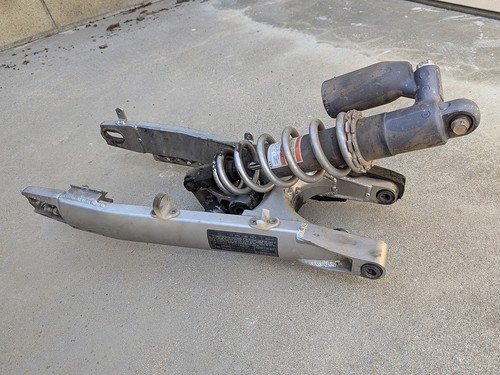 2009-2014 Kawasaki KLX250SF OEM Swingarm Swing Arm Rear Shock Assembly Uni Trak - Picture 5 of 13
