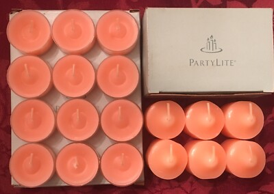 PartyLite BIRD OF PARADISE Tealight & Votive Candles Fruit & Floral New Lot 18