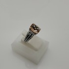David Yurman 10x8mm Morganite and Diamond Petite Wheaton Ring size 7 — photo 3