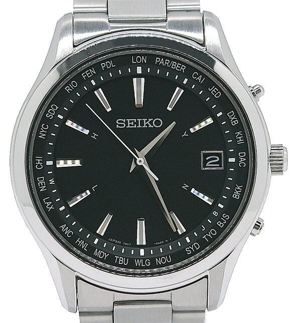 【稼働美品】SEIKO／ブライツ系 SBTM273／7B27-0AA0 Seiko Selection Men's Black Watch - SBTM273 | eBay