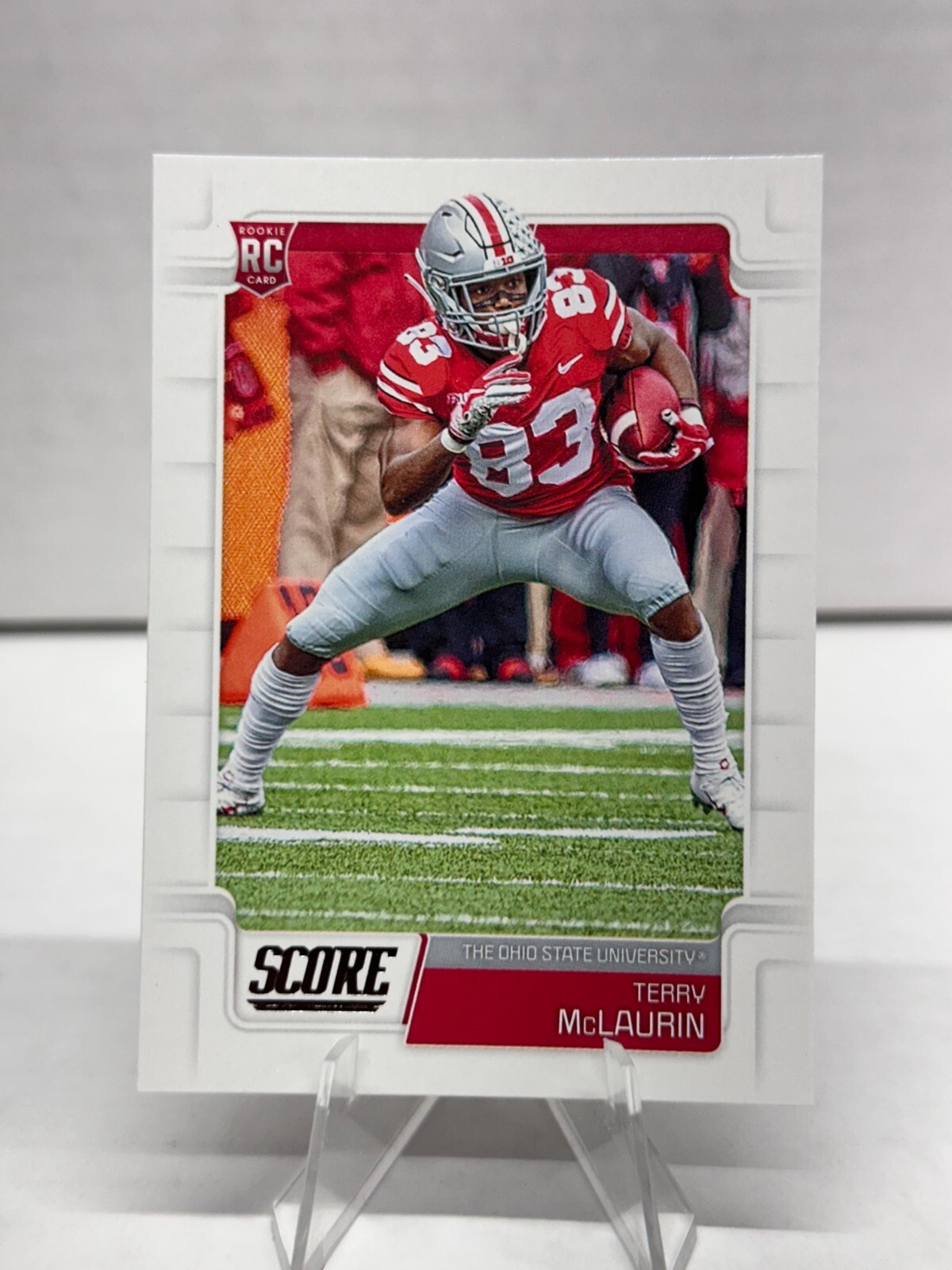 2019 Panini Score Football #424 Terry McLaurin RC Ohio State Buckeyes Washington