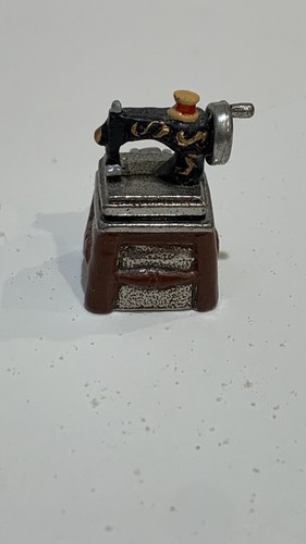 Stephen Frost Pewter Thimble In The Form Of A Sewing Machine