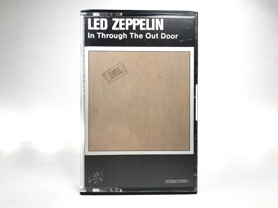 Led Zeppelin IN THROUGH THE OUT DOOR Cassette 459 410**VG+/EX CONDITION** TESTED - Image 3 of 4