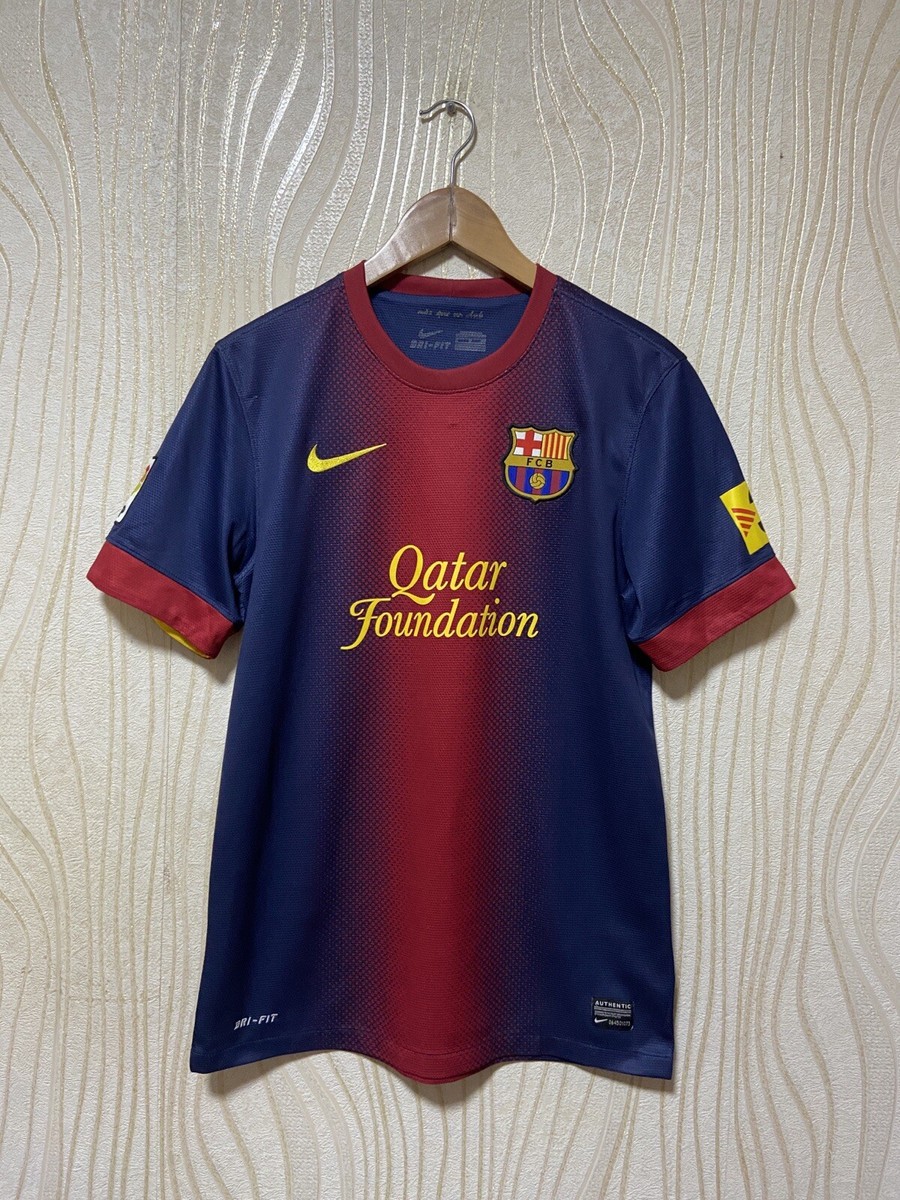 BARCELONA 2012 2013 HOME FOOTBALL SHIRT SOCCER JERSEY NIKE