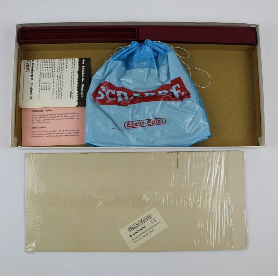Scrabble, Spear-Spiel, 1948, Nr. 26022 - Bild 4 von 4