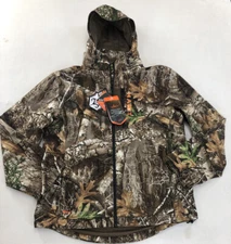 Habit Ripley Trail Stretch Waterproof Hunting Jacket RealTree Edge Camouflage Lg