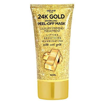 Azure Cosmetics 24K Gold Peel Off Face Mask- Anti Aging-5.07 fl.oz.