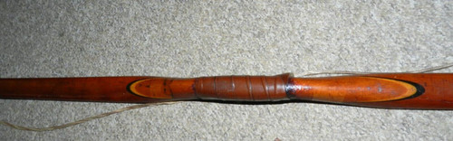 Vintage Antique 1930's EXOTIC YEW Wood Hunting, Target LONG BOW Mark 66" 55" 28