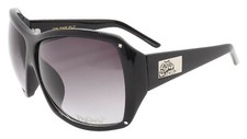 Flygirls On The Fly Sunglasses - Shiny Black - Smoke Gradient