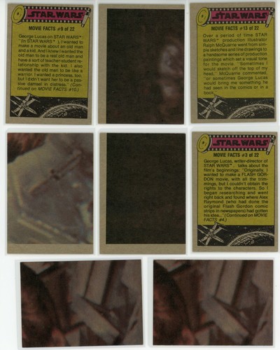 STAR WARS 1977 Topps 36 Cards Including Luke Skywalker, Darth Vader - Picture 6 of 10
